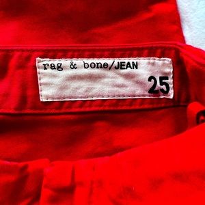 Rag + Bone jeans womens sz 25
